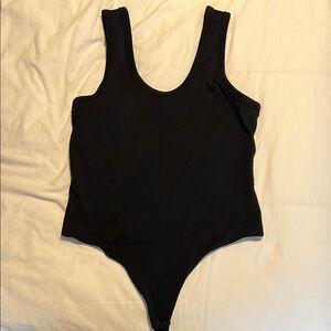 Nuuds XL black bodysuit